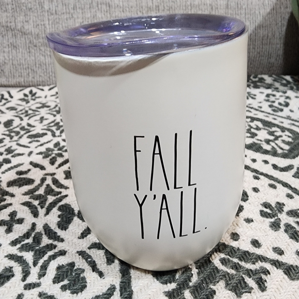Rae Dunn Wine Tumblers! "FALL Y'ALL"